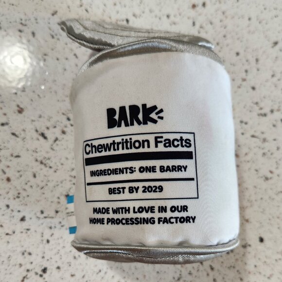 Bark Slobber Spray Canned Barry Sauce Multi-Part Plush Crinkly Dog Toy sz M/L? - Picture 5 of 13